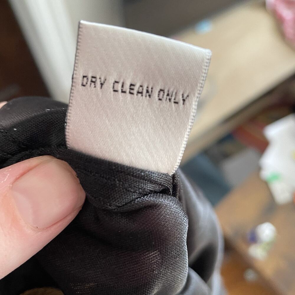 Vintage STYLE 100% Cotton Black Rosette Top Whimsygoth Goth Boho Womens MEDIUM - Picture 16 of 16